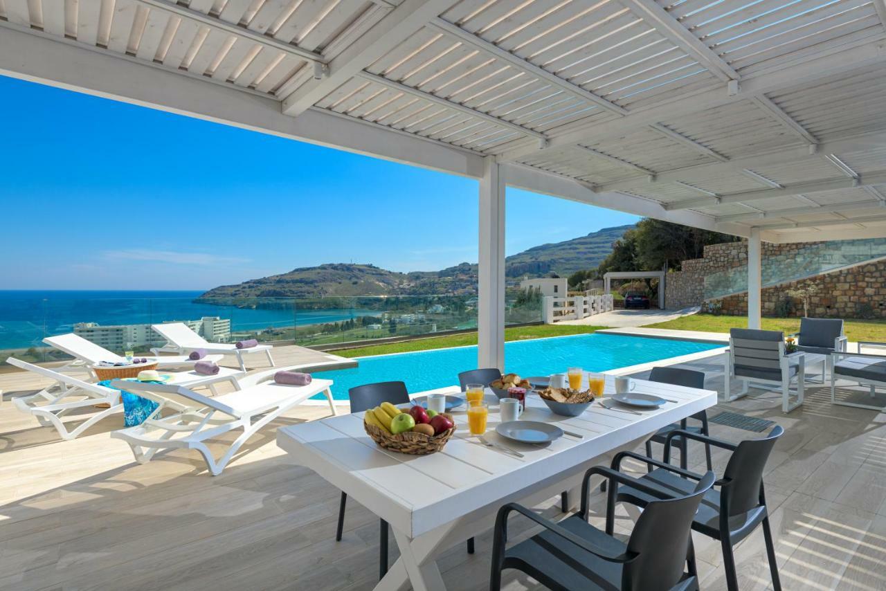 Villa Gaia Líndos Dış mekan fotoğraf